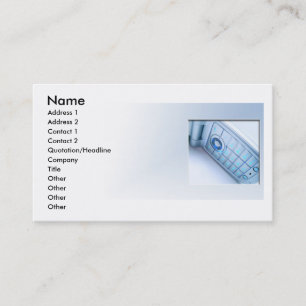 Cordless Phone Business Card