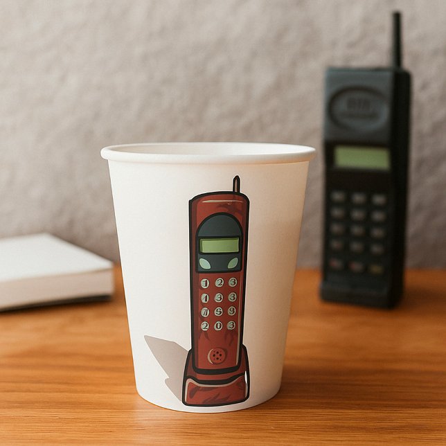 Cordless Telephone Paper Cups (Creator Uploaded)