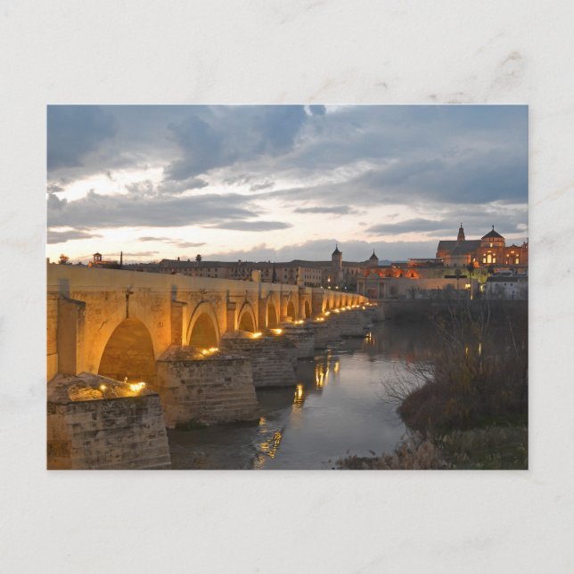 Cordoba City Sunset Postcard (Front)