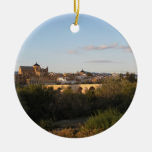 Cordoba from Afar Ceramic Ornament