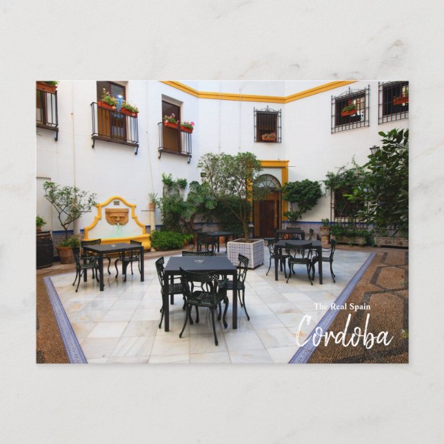 Cordoba Patio, Spain Postcard (Front)