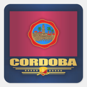 Cordoba Square Sticker
