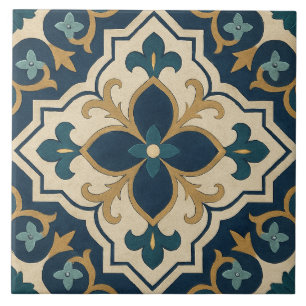Cordoba Star – Islamic Floral Tile Pattern