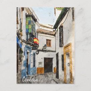 Cordoba Street -Spain Postcard