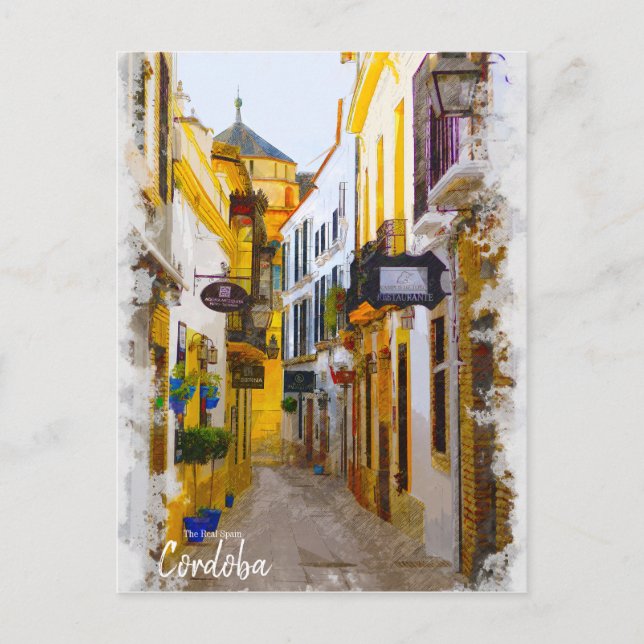 Cordoba Street -Spain Postcard (Front)