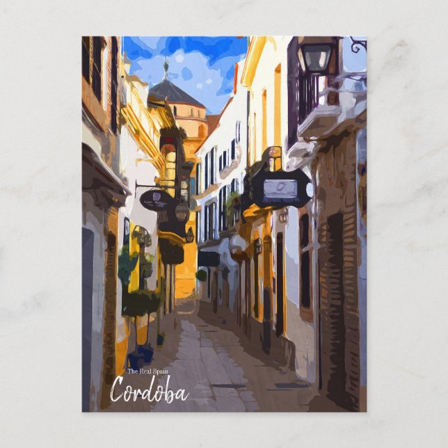 Cordoba Street -Spain Postcard (Front)