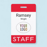 Cordon de badge avec enrouleur pour carte d'identi