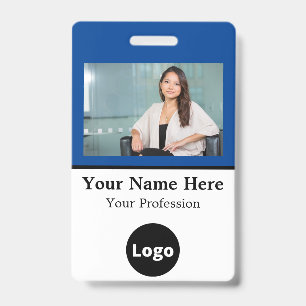 Cordon de badge de travail Badge nominatif Entrepr