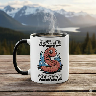 Cordova Iceworm Alaska Cryptid Mug