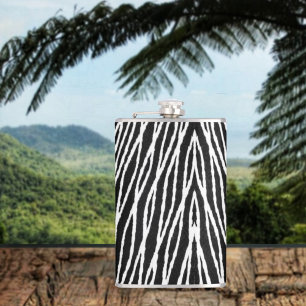 Cords of Asphalt Hip Flask