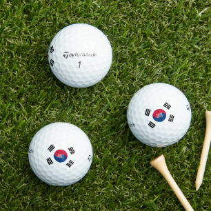 corée sud balles de golf