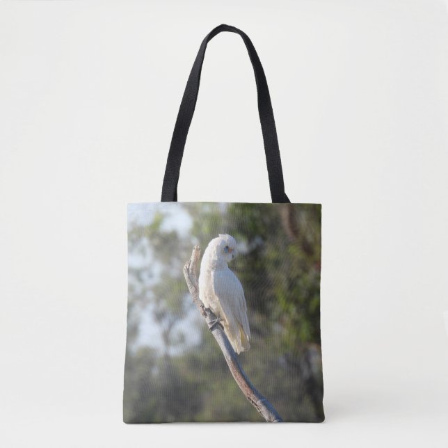 Corella Bird Tote Bag (Front)