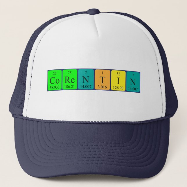 Corentin periodic table name hat (Front)