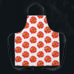 Coreoposis Flower Botanical Apron<br><div class="desc">Bright flower photography Design</div>