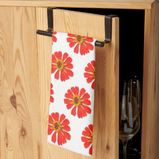 Coreoposis Flower Botanical Kitchen Towel