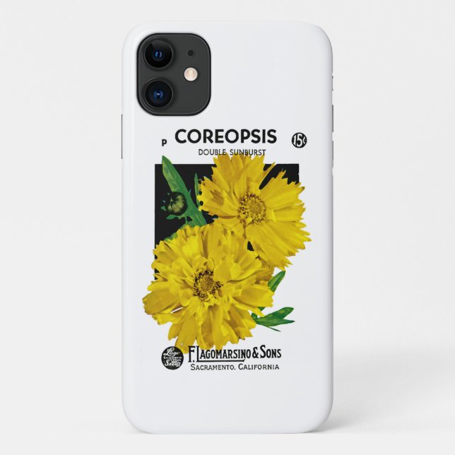Coreopsis Case-Mate iPhone Case (Back)