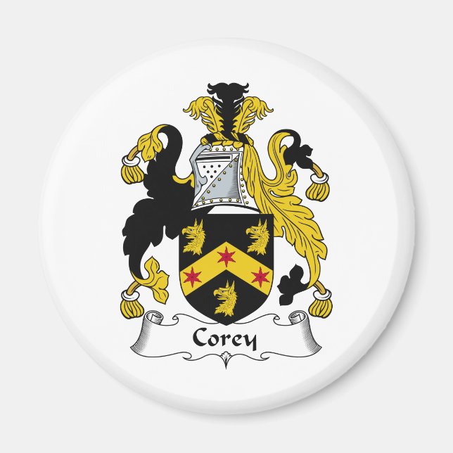 Corey Family Crest Magnet (Front)
