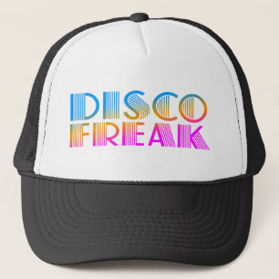 COREY TIGER 1980s RETRO DISCO FREAK MULTICOLOR Trucker Hat