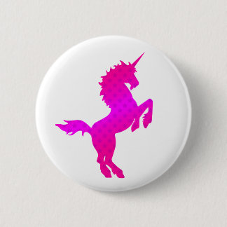 COREY TIGER 1980s RETRO VINTAGE UNICORN STARS PINK 2 Inch Round Button