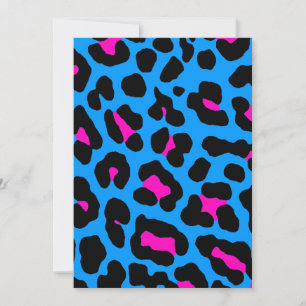 Corey Tiger 80s Leopard Spots (Blue)