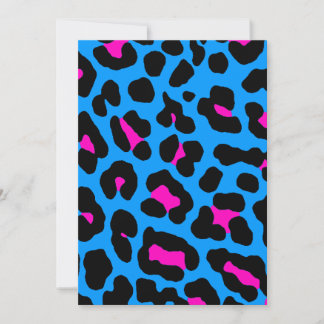 Corey Tiger 80s Leopard Spots (Blue)