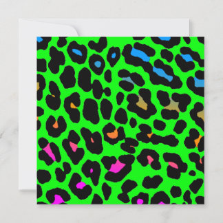 Corey Tiger 80s Leopard Spots (Green)