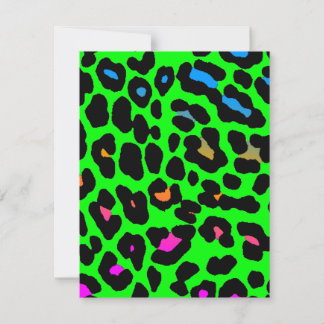 Corey Tiger 80s Leopard Spots (Green)