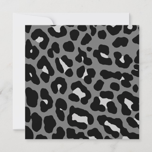 Corey Tiger 80s Leopard Spots (Grey) (Front)