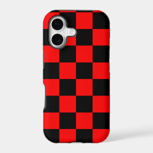 Corey Tiger 80s Neon Chequerboard (Red)