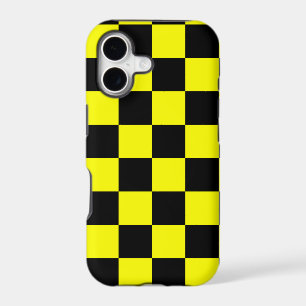 Corey Tiger 80s Neon Chequerboard (Yellow)