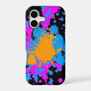 Corey Tiger 80s Neon Paint Spaltter