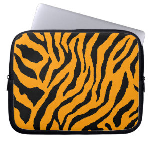 Corey Tiger 80s Neon Tiger Print Laptop Sleeve