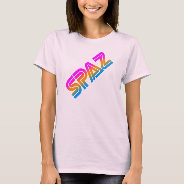 Corey Tiger 80s Retro SPAZ Shirt (Front)