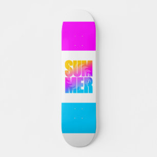 Corey Tiger 80s Summer Sun Skateboard