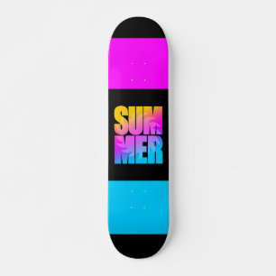 Corey Tiger 80s Summer Sun Skateboard