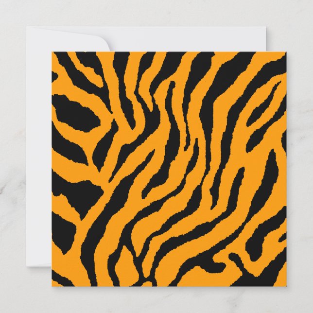 Corey Tiger 80s Tiger Stripes (Orange) (Front)