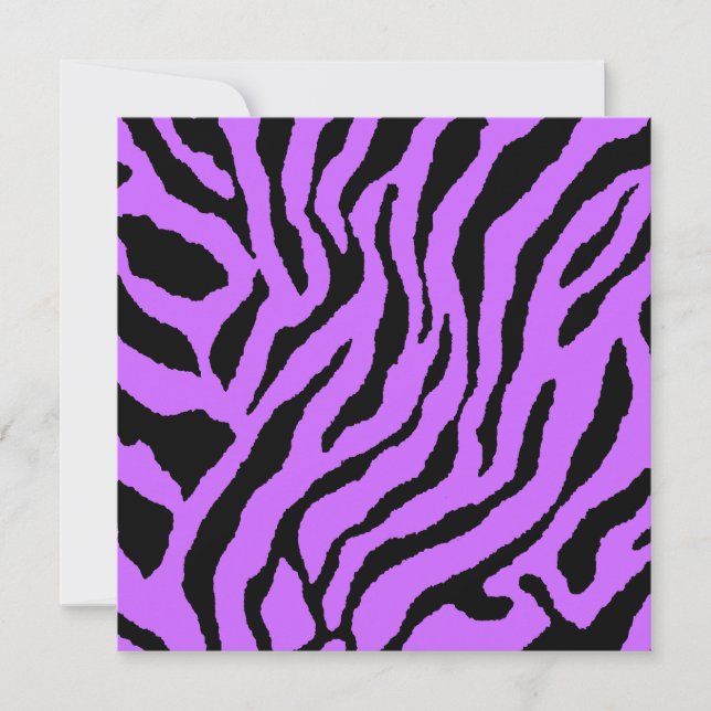 Corey Tiger 80s Tiger Stripes (Purple) (Front)