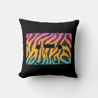 Corey Tiger 80s Vintage Cassette Tape Throw Pillow