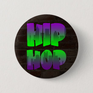 Corey Tiger 80s Vintage Hip Hop 2 Inch Round Button