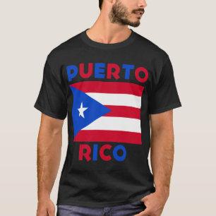Corey Tiger 80s Vintage Puerto Rico Flag T-Shirt