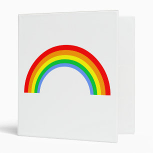 Corey Tiger 80s Vintage Rainbow Binder
