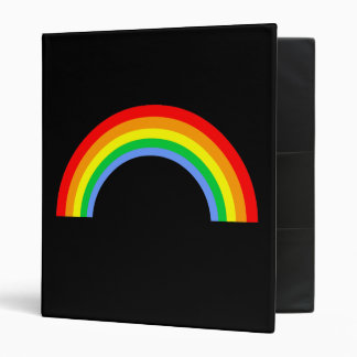 Corey Tiger 80s Vintage Rainbow Binder