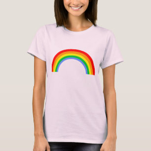 Corey Tiger 80s Vintage Rainbow T-Shirt