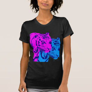 Corey Tiger 80s Vintage Twin Tigers T-Shirt