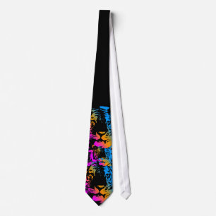 COREY TIGER NEW WAVE TIGER FACE TIE