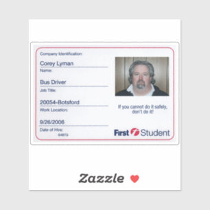 Corey's First Student Badge