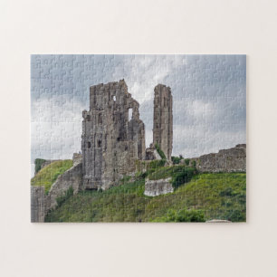 Corfe Castle view puzzle