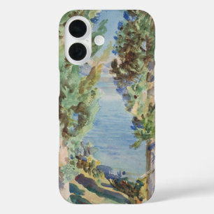 Corfu Cypresses by John Singer Sargent iPhone 16 Case