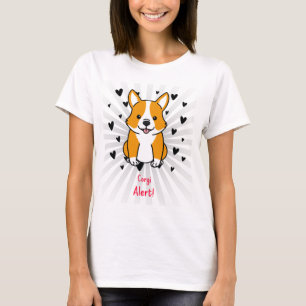 Corgi Alert!  cute T-Shirt