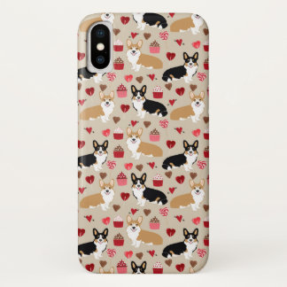 Corgi and Tri Corgi valentines day Case-Mate iPhone Case